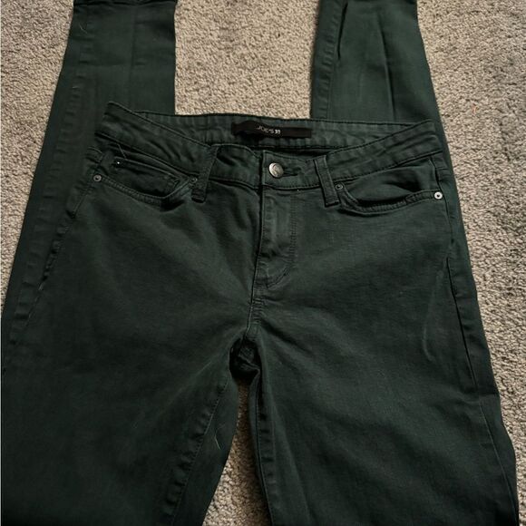 Joe's Jeans The Skinny Envy Green Pants Size 26 - Picture 5 of 6
